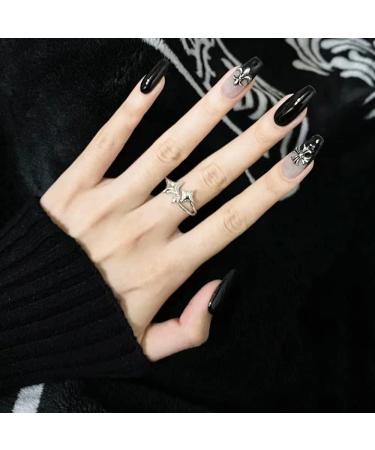 60pcs Metal Silver Cross Nail Charms | 3D Vintage Jewels for DIY Nail Craft | Bulk Decorations Kit - Buy Online on GoSupps.com