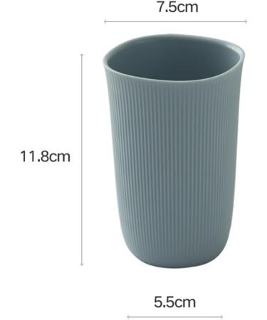 DIGJOBK Toothbrush Cup - Stylish Mouth Cup & Essential Bathroom Accessory for International Shipping - Buy Online on GoSupps.com