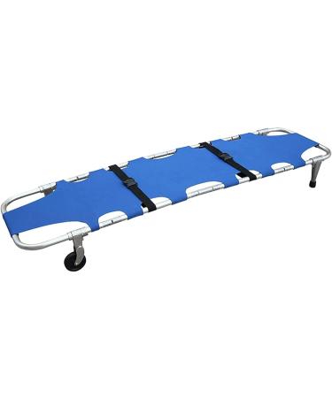 Foldable Portable First Aid Rescue Carrier - Medical Aluminum Transport with Wheels 350 lb Capacity - Buy Online on GoSupps.com
