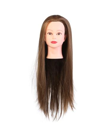 Practice Head for Hair Styling | Realistic Hairdresser Doll for Salons - Ideal for Beauticians (Gold) - Buy Online on GoSupps.com