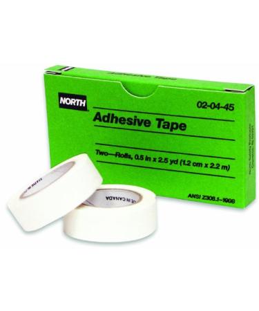 North by Honeywell 020445 Adhesive Tape, .5-Inch X 2.5 Yard, 2 per unit