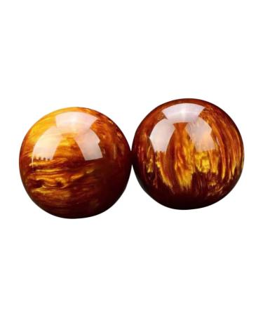 Magiclulu 2 piece Health Ball Rolling Massage Balls Massage Conditions Decorative Harz Balls Harz Master Health Exercise Balls Harz Exercise
