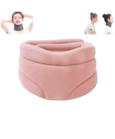 Yozo Neck Brace Soft Neck Brace Cervical Collar Soft Foam Cervical Collar for Sleeping Neck Support Brace for Pressure Relief Soft Foam Cervical Collar for Sleeping and Support Pink