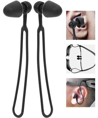 Unisex Waterproof Earplugs for Swimming | Soft Silicone Earmuffs | Reusable & Portable Earplugs for Water Sports - Buy Online on GoSupps.com