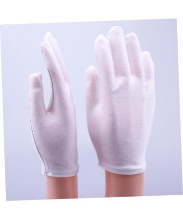 FOMIYES 18 Pairs Industrial Gloves Spa Gloves Jewelry Inspection Gloves Moisturizing Gloves Overnight Moisturizing Hand Gloves Hand Care Gloves for Women Kitchen Gloves Thick Section White - Buy Online on GoSupps.com