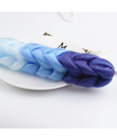 Bath Sponge and Soap Puff Set - 3 Pcs Shower Back Scrubber & Peeling Tool for Exfoliation - International Shipping Available - Buy Online on GoSupps.com