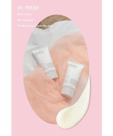 rom&nd Zero Sun Clean SPF50+ PA++++ | Daily Sunscreen with Watery Texture and Powerful UV Protection - Buy Online on GoSupps.com