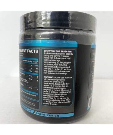 Eflow Nutrition Elixir PM - Night Time Fat Burner & Natural Sleep Support - Appetite Suppressant & Weight Loss - Blue Ice (40 Servings) - Buy Online on GoSupps.com