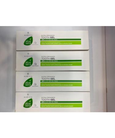 Buy Lr Aloe Vera Toothpaste 4er Set | Natural Refreshing & International Shipping Available - Buy Online on GoSupps.com