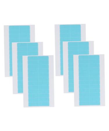 6 Double Sided Adhesive Hair Extension Wigs Tape Hair Extension Tool Seamless Hair Extension Tape Adhesive Tape for Wigs Hair Tape Tabs Hair Extension Tape Tabs Label Replace Pu