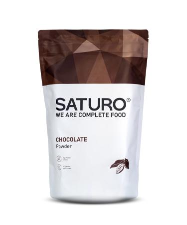 Saturo meal set Shake chocolate |Protein powder with 25g vegan protein & 26 valuable nutrients |For weight control |1.4kg chocolate 1.4 kg (1 Pack)