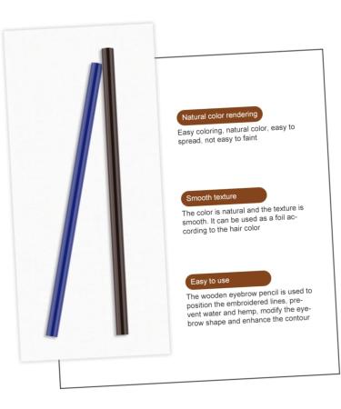 Beavorty Eyeliner Pencil 8pcs Eyebrow Pencil Eyeliner Eyebrow Pens Eyebrow Makeup Pen Lip Pen No Smudge Miss Hairdressing Pen - Buy Online on GoSupps.com