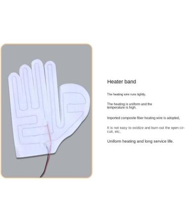 USB Heating Pad Gloves - Portable Winter Massage & Warmth for Hands & Mouse Pad - Buy Online on GoSupps.com