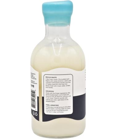 Tuscarora Creek Bubble Bath - Amber Cedar & Lemon Scent | Vegan & Moisturizing | Organic Coconut Milk | 16 FL oz - For All Skin Types - Buy Online on GoSupps.com