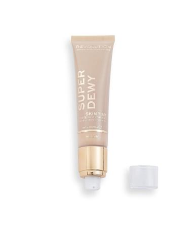 Revolution Superdewy Tinted Moisturiser - Medium Tan, 1.85fl.oz/55ml - Buy Online on GoSupps.com