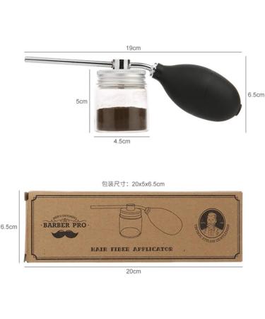 EXCEART Hair Thickening Spray Tool - Professional Hairdressing Fiber Applicator & Styling Spray Bottle for Volume Boost - Buy Online on GoSupps.com
