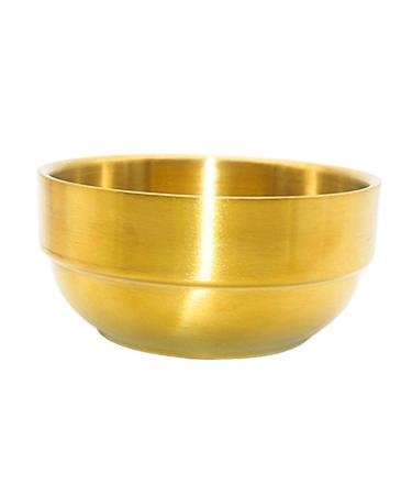 Crilstyleo foam dishwasher stainless steel soap shell Foaming shell Razor cup Nursing Razor Sailing Cup cup of facial cleaning tools Face cleaning cup Bart Golden 9x9x4.9cm