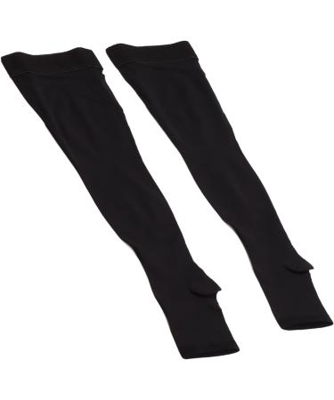 Buy XXL Knee-High Compression Stockings 20-30 mmHg - Opaque Unisex Open Toe for Varicose Veins & Edema | International Shipping Available - Buy Online on GoSupps.com