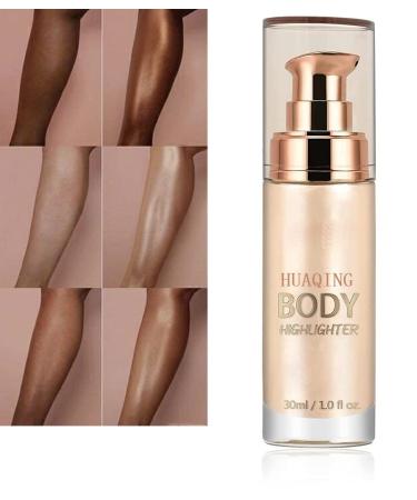 2 Pack High Gloss Waterproof Body Luminizer - Champagne Gold Glitter Face Shimmer Makeup Bronzer - Buy Online on GoSupps.com