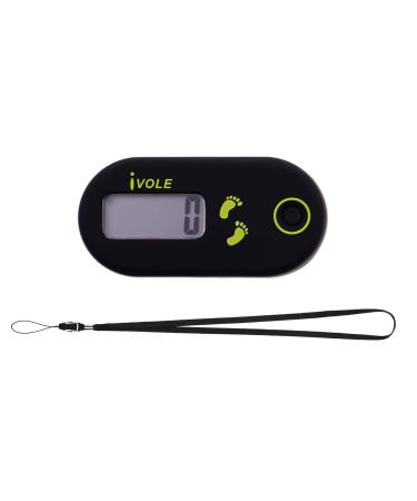 BESPORTBLE Mini Step Counter Walking 3D Digital Pedometer