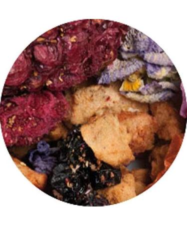  Lerbs & Hagedorn Lerbs & Hagedorn Violet Fruit Tea | Floral blackberry raspberry Approx. 1 kg (81 liters) Apple elderberry and beet pieces - Buy Online on GoSupps.com