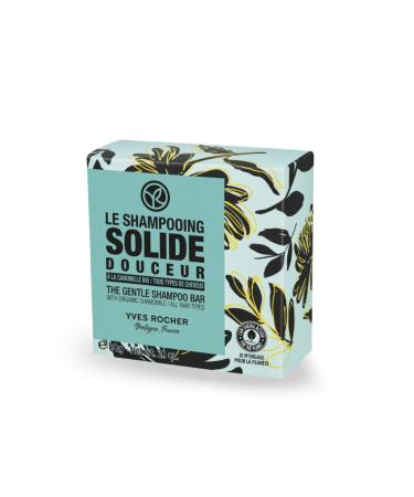 Yves Rocher Yves Rocher - Gentle solid shampoo for all hair types - 99% biodegradable and sulfate-free ingredients