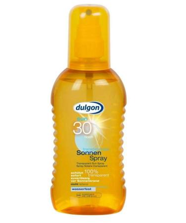 dulgon sun spray transparent SPF 30 - waterproof 200ml