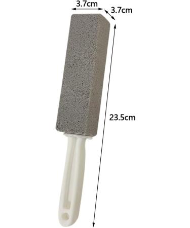 SHUNCHG 2 Pieces Pumice Stone for Cleaning with Non-Slip Handle Pumice Stones for Cleaning Ring for Toilet Cup Bathroom Tiles Hard Water Stains Grills Pools - Buy Online on GoSupps.com
