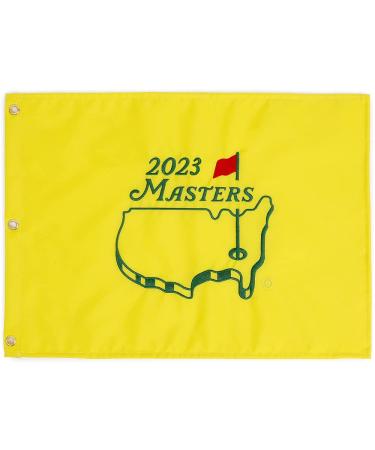 Authentic Masters 2023 Souvenir Pin Flag | Purchased at Tournament Store | 13"L X 17" W | Great Golf Gift