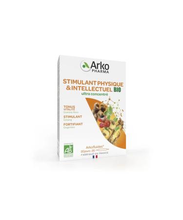 Arkofluide bio stimulant physique 20x10ml ampoules