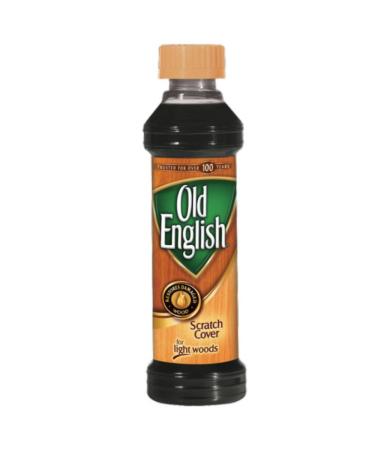 Old English Light Wood Scratch Cover, 8 oz, 8 Ounce (Pack of 1), Multicolor