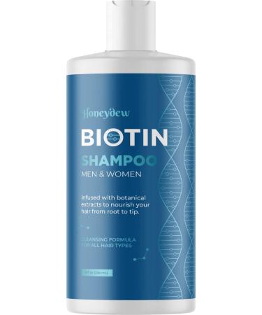 Biotin Hair Shampoo for Thinning Hair  Volumizing Biotin Shampoo for Men and Womens - 8 Fl Oz