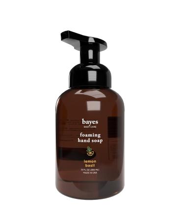 Foaming Hand Soap  Plant-Derived - Aromatic and Nourishing Hand Wash  Infused with Natural Essential Oils - USDA Certified Biobased - 12 Ounce  Lemon Basil Lemon Basil 12 Fl Oz (Pack of 1)