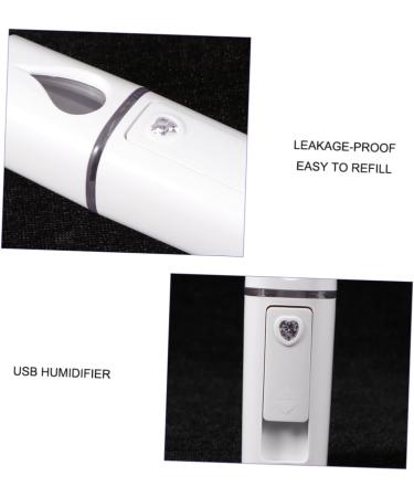 FRCOLOR 1pc Face Moisturizing Sprayer Mini Face Spray Instruments Spray Meter Charge Hydrating Instrument 10.5*3cm White - Buy Online on GoSupps.com