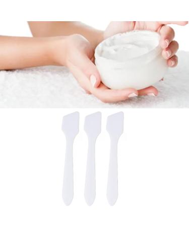 3pcs Facial Cream Mask Spatula Set Professional Multipurpose Beauty Skin Care Plastic Cosmetic Spatula Applicator for Applying Face Creams Eye Creams Body Lotions - Buy Online on GoSupps.com
