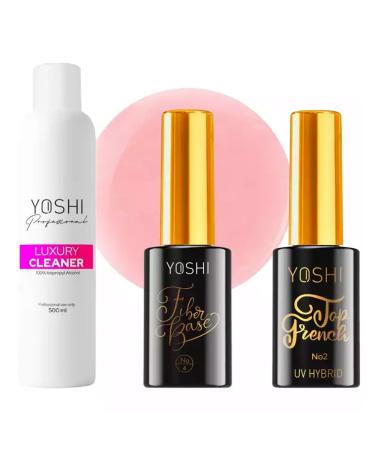 UV Nail Gel Set: Base and Top Coat for Perfect Manicure - YOSHI Professional Kit