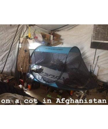 SANSBUG 1-Person Popup Screen Tent with Tarp Floor - Lightweight & Portable - Buy Online on GoSupps.com