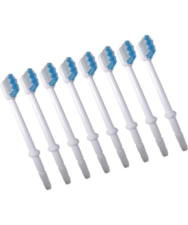 Kombiuda 8-Pack Replacement Brush Heads for Electric Toothbrush & Water Flosser - Professional Cleaning Accessories for Dental Care - Buy Online on GoSupps.com
