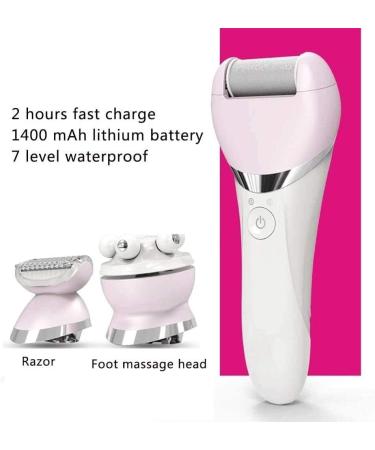 Electric Feet Callus Removers Rechargeable Portable Electronic Foot File Pedicure Tools Electric Callous Remover Kit Hard Cracked Dry Skin - Buy Online on GoSupps.com