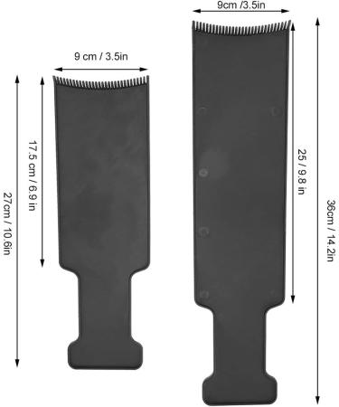 Balayage Board Professional Hair Color Barber Shop Hair Dye Color Board DIY Hairdressing Hair Color Board for Home & Salon Uses - Buy Online on GoSupps.com