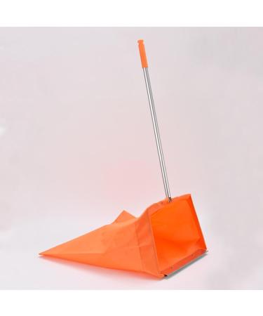 Shakven Collector Dustpan - Garden Long Handle Dust Pan Cleaning Supplies Ergonomic Handle Cleaning Dustpan with Collector Bag for Recycle Leaves Twigs - Buy Online on GoSupps.com