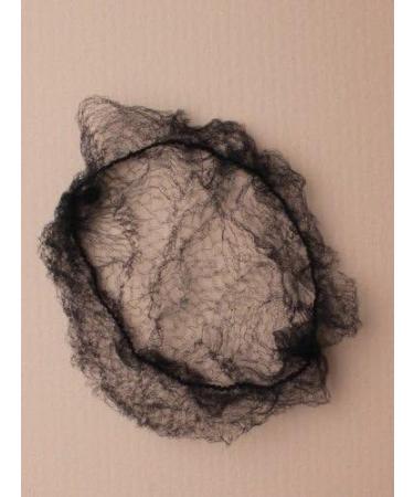 3 PACK BROWN OR BLACK FINE MESH HAIR NETS UNISEX GREAT FOR WORK (Black) - Buy Online on GoSupps.com