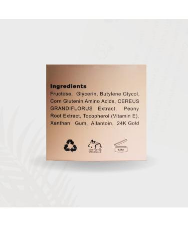 Maria Aires 24K Gold Facial Scrub - Refreshing Exfoliant for All Skin Types | Anti-Aging Vitamin E Cruelty-Free Skincare - Buy Online on GoSupps.com