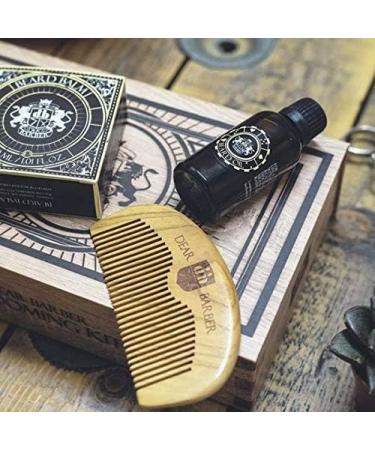Dear Barber Conditioning Beard Balm 30ml - Nourishing Oils & Waxes for Softening, Styling & Taming Beards - Buy Online on GoSupps.com