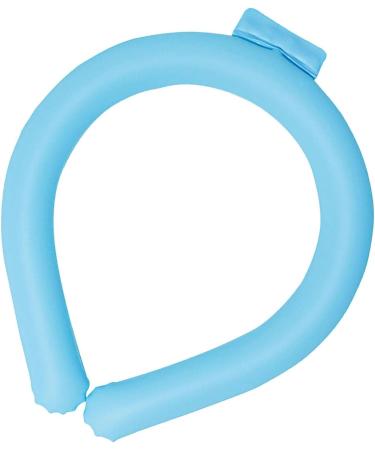 Cooling Neck Wraps | Non-Condensing Neck Scarf - Wearable Ice Cooling Neck Scarf for Outdoor Indoor Hot Flashes and Summer Heat Blue Medium - Buy Online on GoSupps.com
