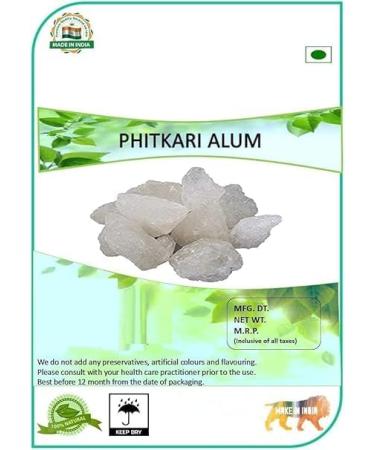 HYD Phitkari Pierre d'alun 1 kg (1000 GMS) Peau Rasage Visage Fitkari Phitkari Phitakri - Buy Online on GoSupps.com