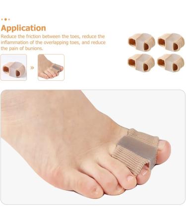 4pc Toe Separator Set for Bunions, Overlapping Toes, Plantar Fasciitis | Men & Women | Includes 2 Bunion Correctors | Night Splint Included - Buy Online on GoSupps.com