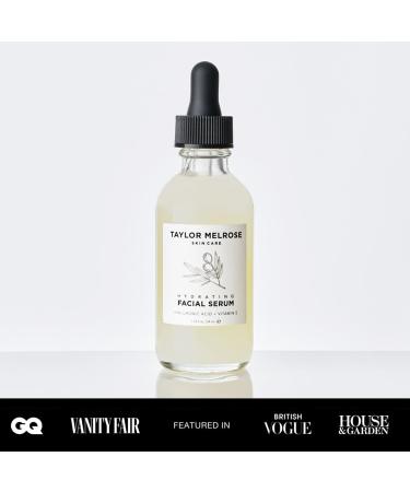 Hydrating Facial Serum with Hyaluronic Acid Retinol & Vitamin E - 1.93 Fl Oz | Best Anti-Aging Skincare - Buy Online on GoSupps.com