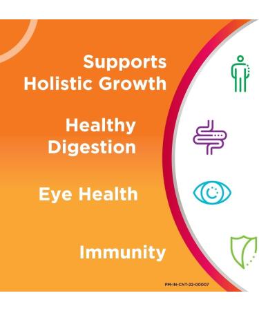 Multivitamin with Probiotics Vitamin C & other nutrients for Immunity Healthy & Eye Health (Veg) - 50 Gummies - Buy Online on GoSupps.com