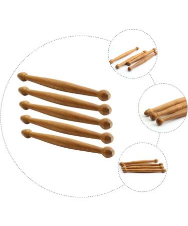 Gatuida 5-St Wood Massage Device - Multi-Purpose Reflex Zone Tools for Spa & Full Body Massage - Vietnam Wood - Buy Online on GoSupps.com